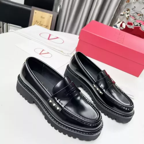 Replica Valentino Leather Shoes For Women #1339625 $102.00 USD for Wholesale
