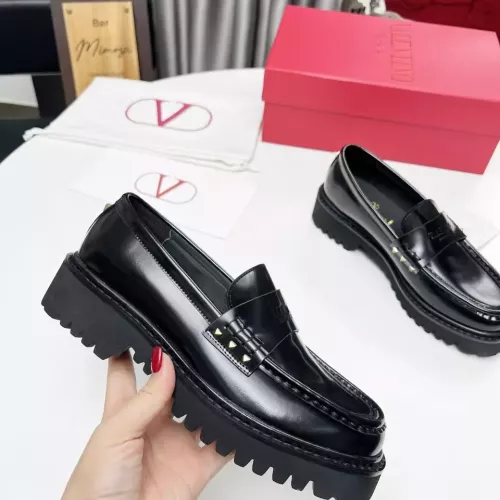 Replica Valentino Leather Shoes For Women #1339625 $102.00 USD for Wholesale