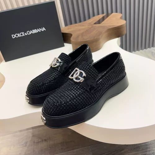 Dolce &amp; Gabbana D&amp;G Leather Shoes For Men #1339717 $132.00 USD, Wholesale Replica Dolce &amp; Gabbana D&amp;G Leather Shoes