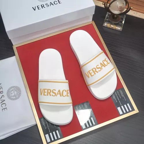 Replica Versace Slippers For Men #1339827 $45.00 USD for Wholesale