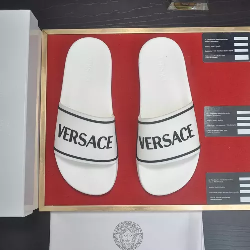 Replica Versace Slippers For Men #1339828 $45.00 USD for Wholesale