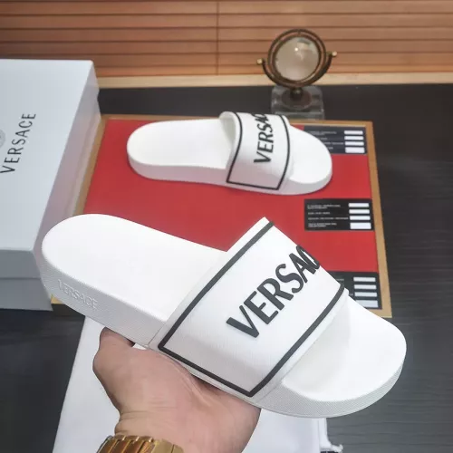 Replica Versace Slippers For Men #1339828 $45.00 USD for Wholesale