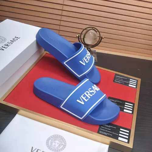 Replica Versace Slippers For Men #1339831 $45.00 USD for Wholesale