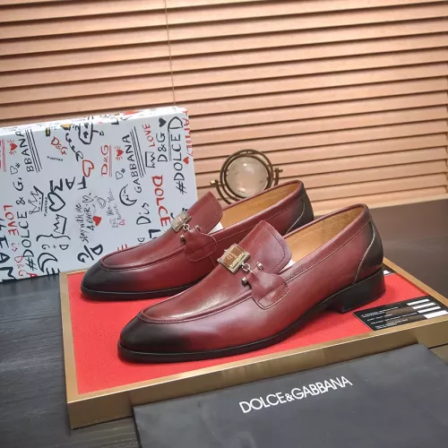 Dolce & Gabbana D&G Leather Shoes For Men #1339971