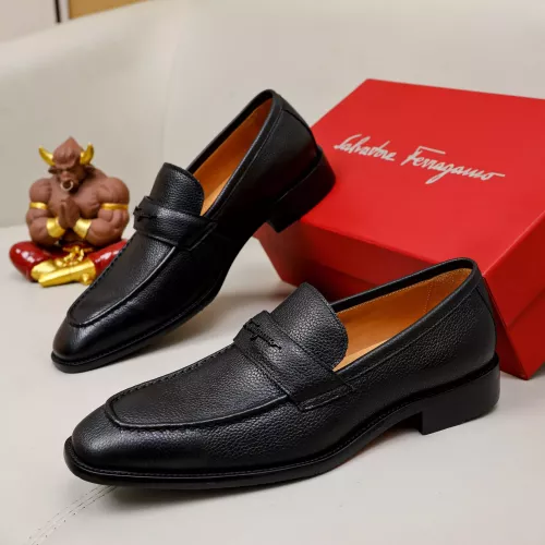 Salvatore Ferragamo Leather Shoes For Men #1340010