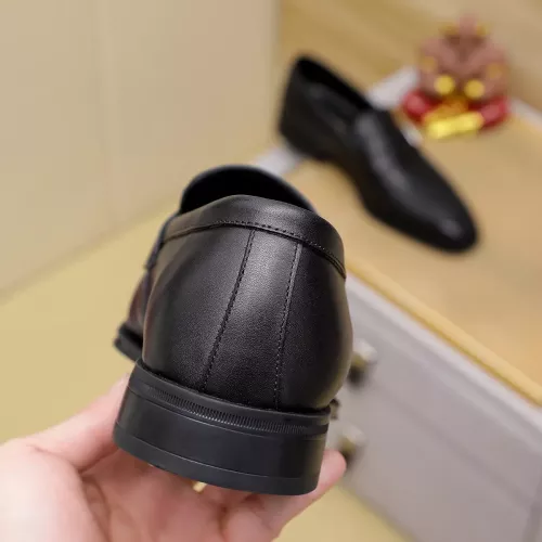 Replica Salvatore Ferragamo Leather Shoes For Men #1340042 $85.00 USD for Wholesale