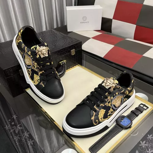 Replica Versace Casual Shoes For Men #1340070 $80.00 USD for Wholesale
