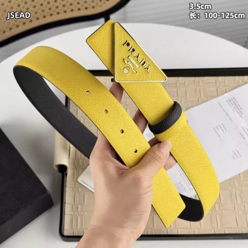 Prada AAA Quality Belts In Gold For Men #1340117