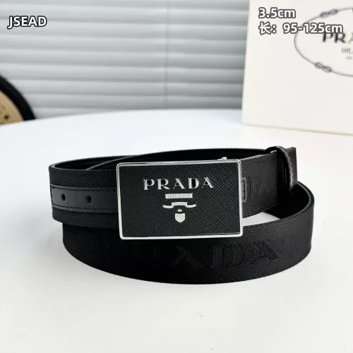 Replica Prada AAA Quality Belts In 3.5cm For Men #1340121 $56.00 USD for Wholesale