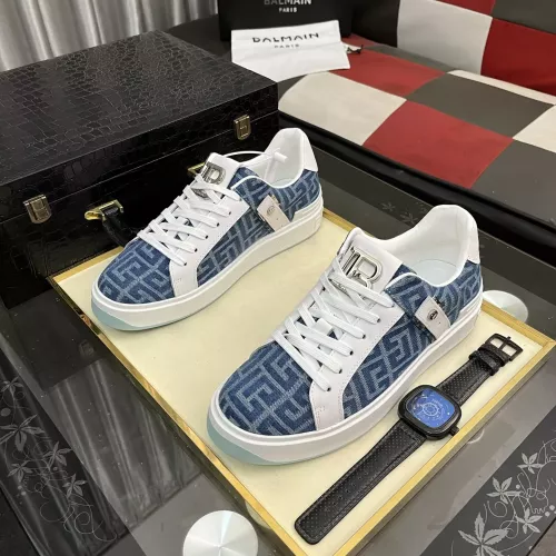 Replica Balmain Casual Shoes For Men #1340125 $88.00 USD for Wholesale