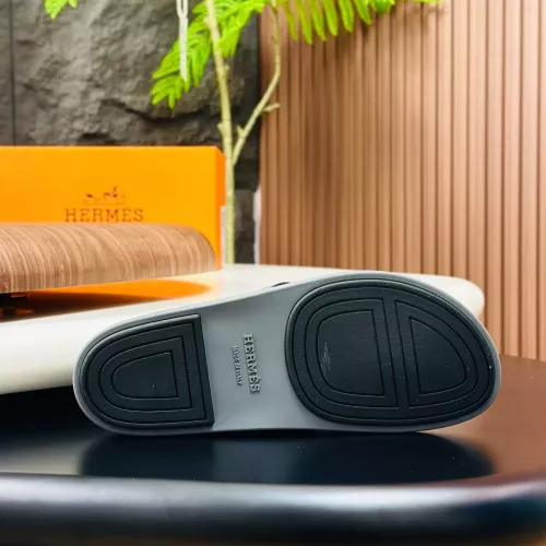 Replica Hermes Slippers For Men #1340197 $82.00 USD for Wholesale