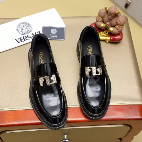 Versace Leather Shoes For Men #1340214