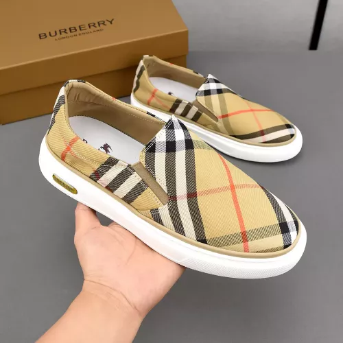 Replica Burberry Casual Shoes For Men #1340223 $76.00 USD for Wholesale