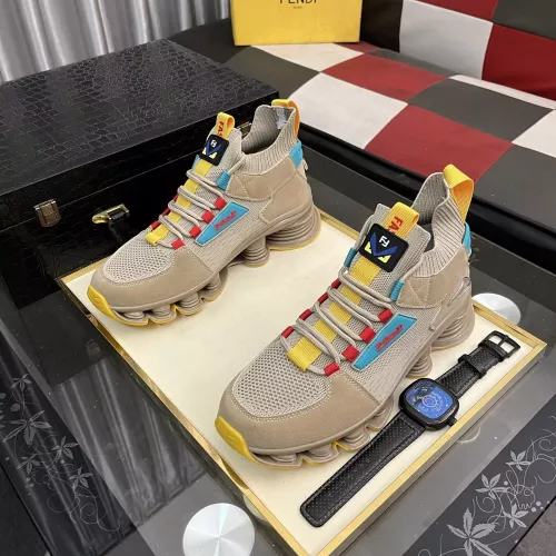Replica Fendi Casual Shoes For Men #1340228 $85.00 USD for Wholesale