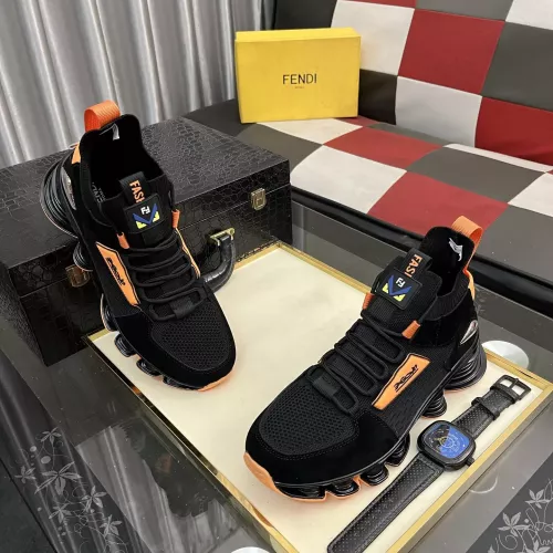 Replica Fendi Casual Shoes For Men #1340229 $85.00 USD for Wholesale