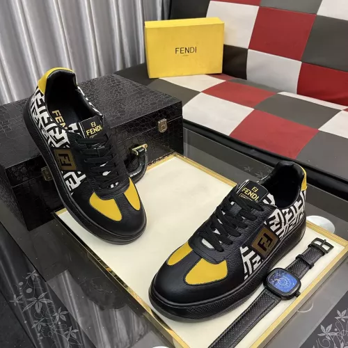 Replica Fendi Casual Shoes For Men #1340233 $82.00 USD for Wholesale