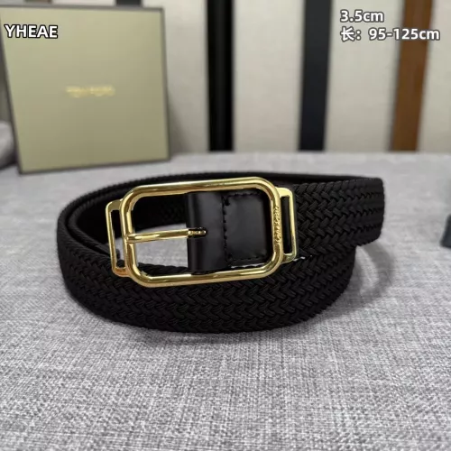 Replica Tom Ford AAA Quality Belts In 3.5cm For Unisex #1340255 $60.00 USD for Wholesale