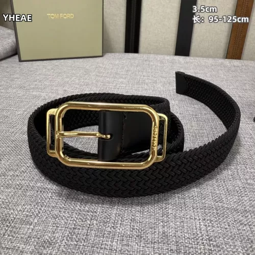 Replica Tom Ford AAA Quality Belts In 3.5cm For Unisex #1340255 $60.00 USD for Wholesale