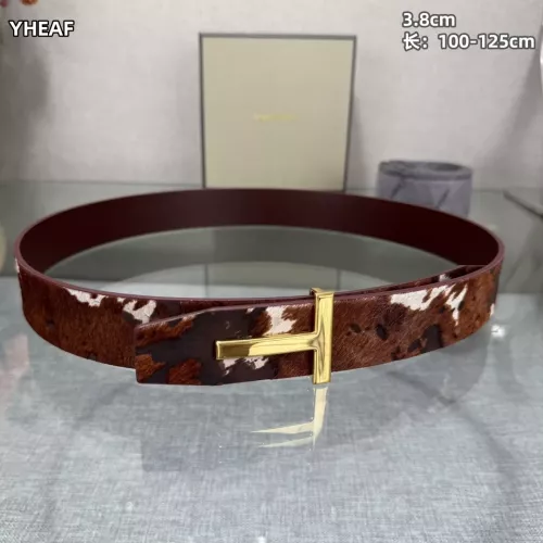 Replica Tom Ford AAA Quality Belts In 3.8cm For Men #1340277 $64.00 USD for Wholesale