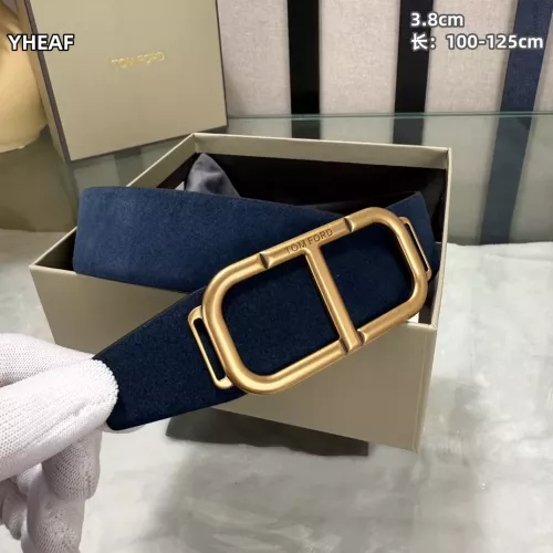 Replica Tom Ford AAA Quality Belts In 3.8cm For Men #1340278 $64.00 USD for Wholesale