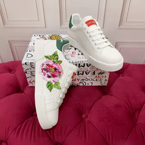 Replica Dolce & Gabbana D&G Casual Shoes For Women #1340303 $122.00 USD for Wholesale