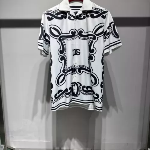 Dolce & Gabbana D&G Shirts Short Sleeved For Men #1340445