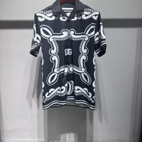 Dolce & Gabbana D&G Shirts Short Sleeved For Men #1340446