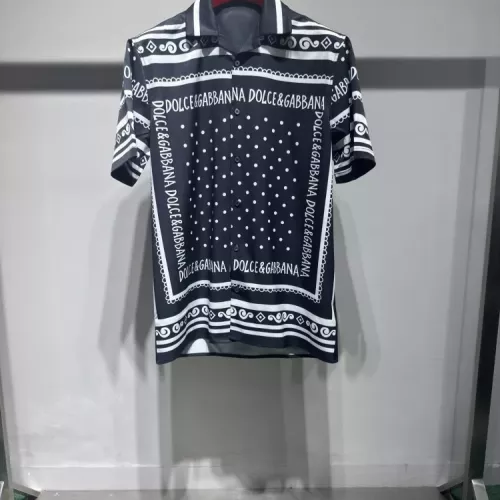 Dolce & Gabbana D&G Shirts Short Sleeved For Men #1340449