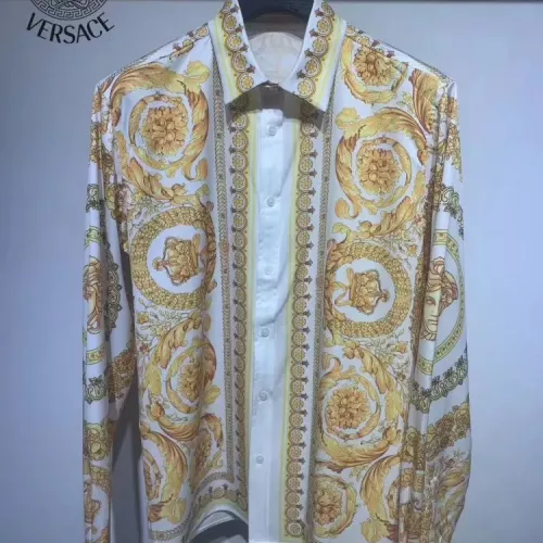Versace Shirts Long Sleeved For Men #1340455