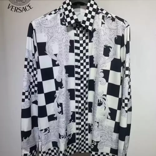 Versace Shirts Long Sleeved For Men #1340458