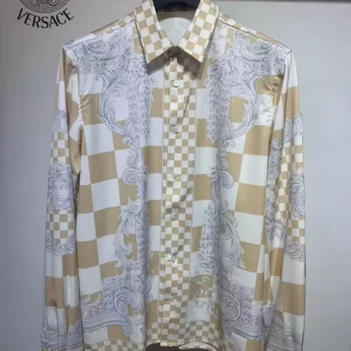 Versace Shirts Long Sleeved For Men #1340459
