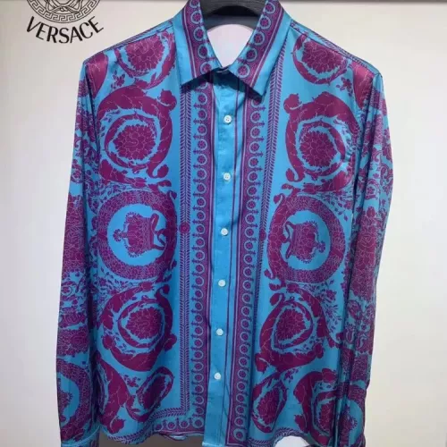 Versace Shirts Long Sleeved For Men #1340461