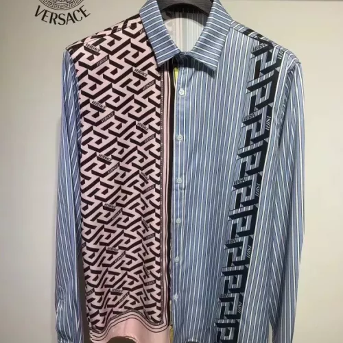 Versace Shirts Long Sleeved For Men #1340469