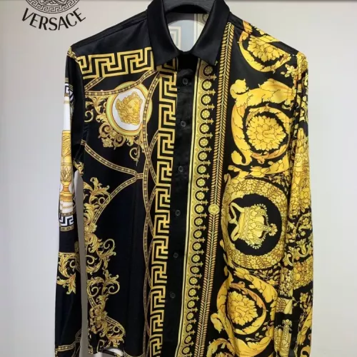 Versace Shirts Long Sleeved For Men #1340472