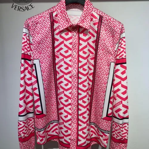Versace Shirts Long Sleeved For Men #1340475