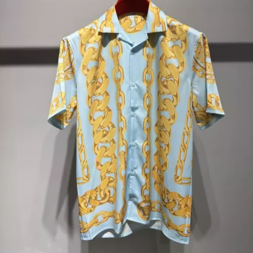 Versace Shirts Short Sleeved For Men #1340498