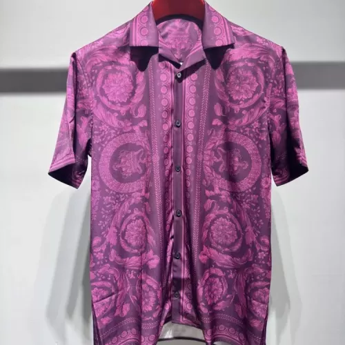 Versace Shirts Short Sleeved For Men #1340500