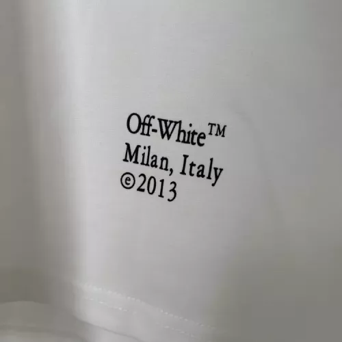 Replica Off-White T-Shirts Short Sleeved For Unisex #1340588 $40.00 USD for Wholesale