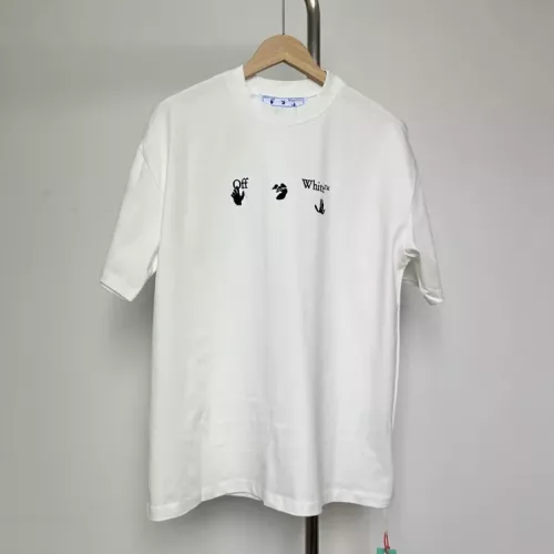 Replica Off-White T-Shirts Short Sleeved For Unisex #1340591 $40.00 USD for Wholesale