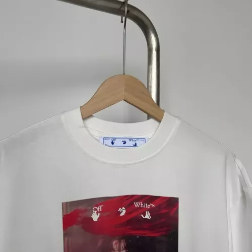 Replica Off-White T-Shirts Short Sleeved For Unisex #1340602 $40.00 USD for Wholesale