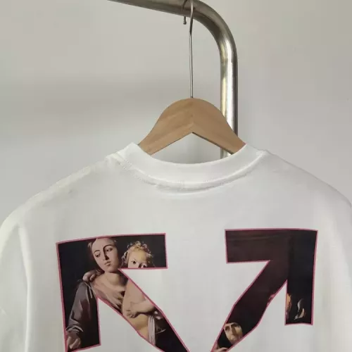 Replica Off-White T-Shirts Short Sleeved For Unisex #1340602 $40.00 USD for Wholesale