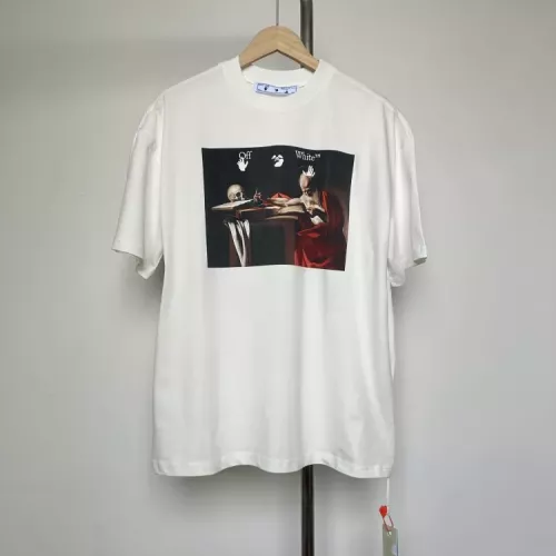 Off-White T-Shirts Short Sleeved For Unisex #1340609