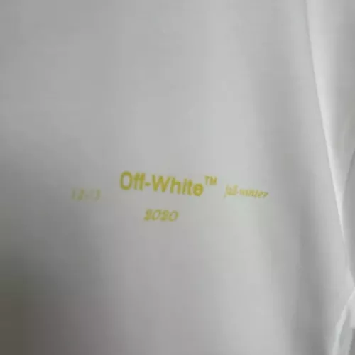 Replica Off-White T-Shirts Short Sleeved For Unisex #1340646 $39.00 USD for Wholesale
