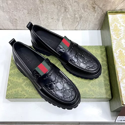 Replica Gucci Oxfords Shoes For Men #1340710 $150.00 USD for Wholesale