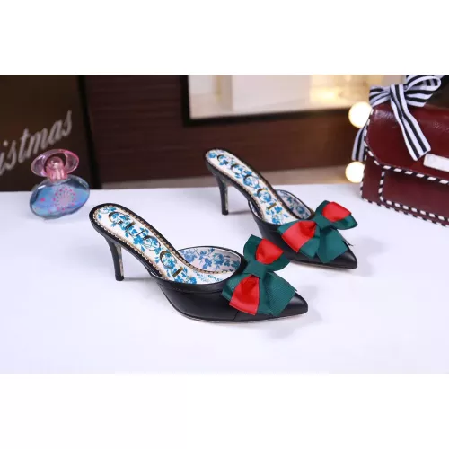 Replica Gucci Slippers For Women #1340959 $85.00 USD for Wholesale