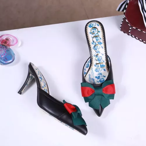 Replica Gucci Slippers For Women #1340959 $85.00 USD for Wholesale