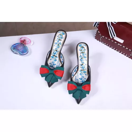 Replica Gucci Slippers For Women #1340959 $85.00 USD for Wholesale