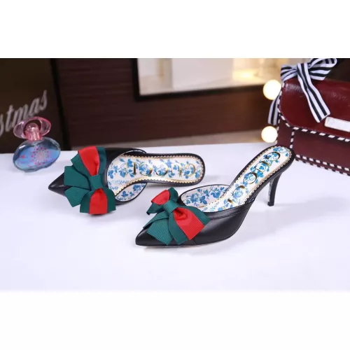 Replica Gucci Slippers For Women #1340959 $85.00 USD for Wholesale