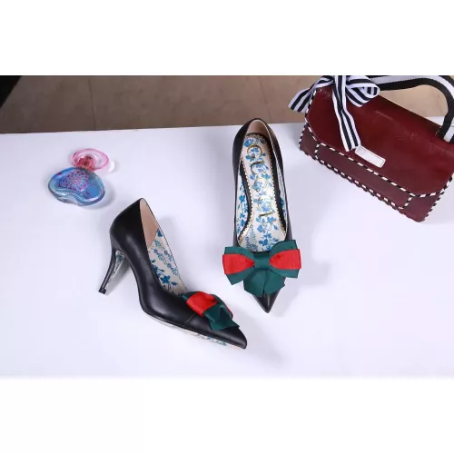 Replica Gucci High-Heeled Shoes For Women #1340960 $80.00 USD for Wholesale