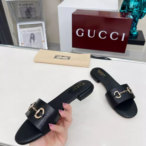 Replica Gucci Slippers For Women #1340998 $80.00 USD for Wholesale